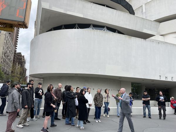 Guggenheim Museum Workers Rally for Fair Contract in Lunch Break Action