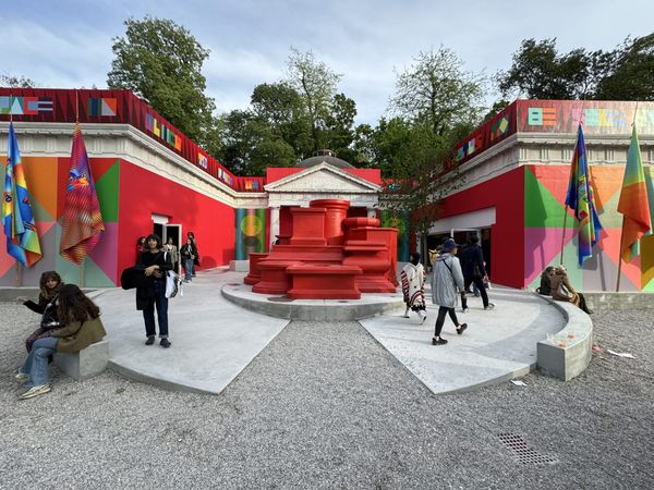Glimpse Into Jeffrey Gibson’s Historic US Pavilion at the Venice Biennale