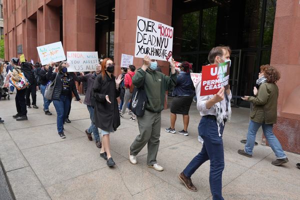 Hundreds Protest After Police Arrest Students at NYU and New School