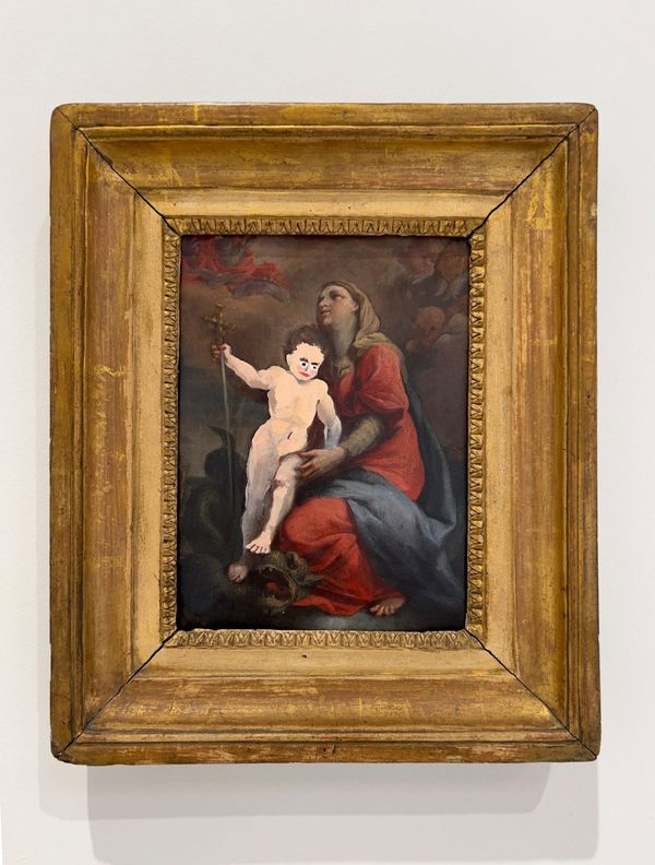 Installation view of MSCHF, Art 2 (all images Sigourney Schultz/Hyperallergic)