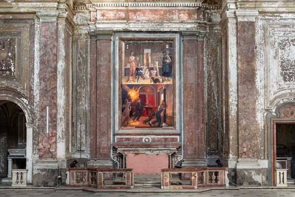 In a T293 Exhibition, Yongqi Tang Copes With Eros/Thanatos in a Baroque Neapolitan Church