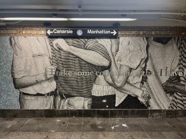 New Mosaics Arrive at Metropolitan-Lorimer Subway Stop