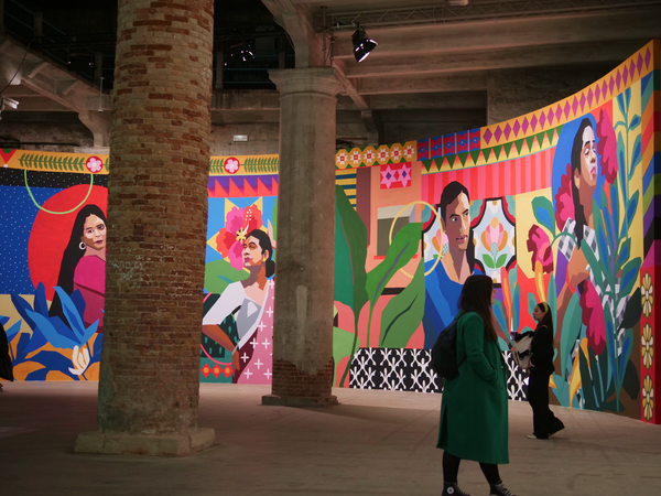 Skeleton Deities and Political Mind Games at the Venice Biennale