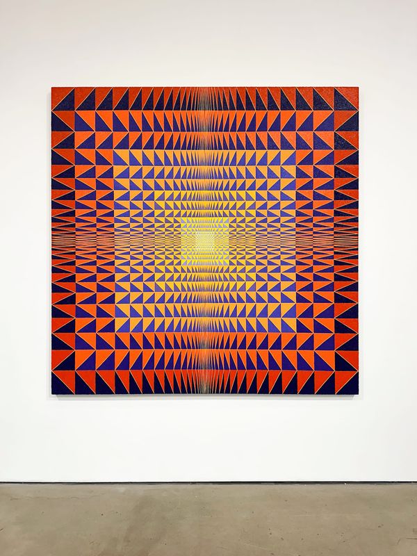 An Abstract Painter’s Disciplined Grace