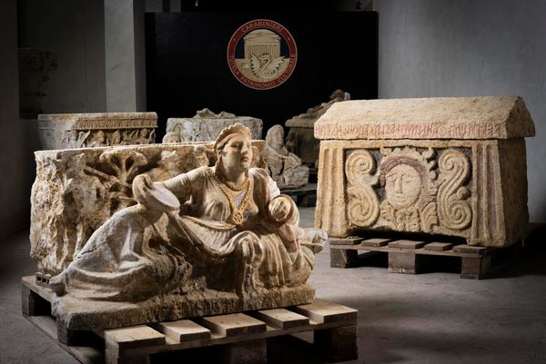 Italian Authorities Seize Etruscan Antiquities Looted by “Clumsy” Tomb Raiders