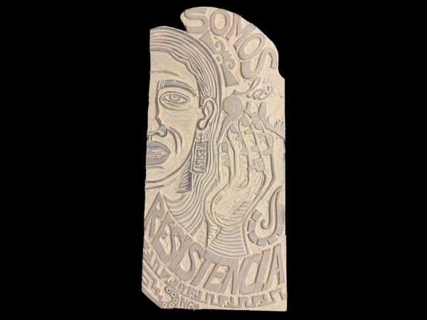 The Artist Printing Emblems of Immigrant Resistance