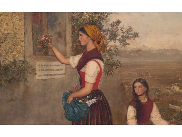 An American Artist’s Vignettes of Rural Italian Life