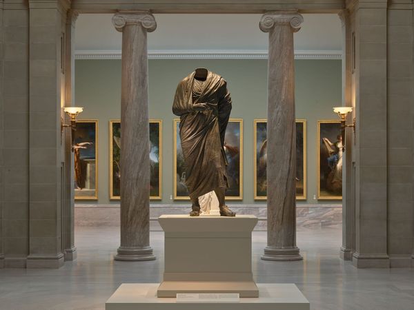 A Looted Greco-Roman Statue Goes on Display Before Its Return