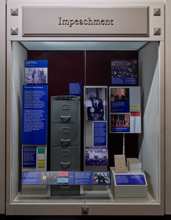 Smithsonian’s New Trump Impeachment Label Is Shorter and Safer