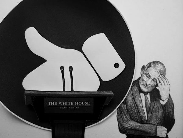 The Artist Whose Fauci Portraits Enraged the White House