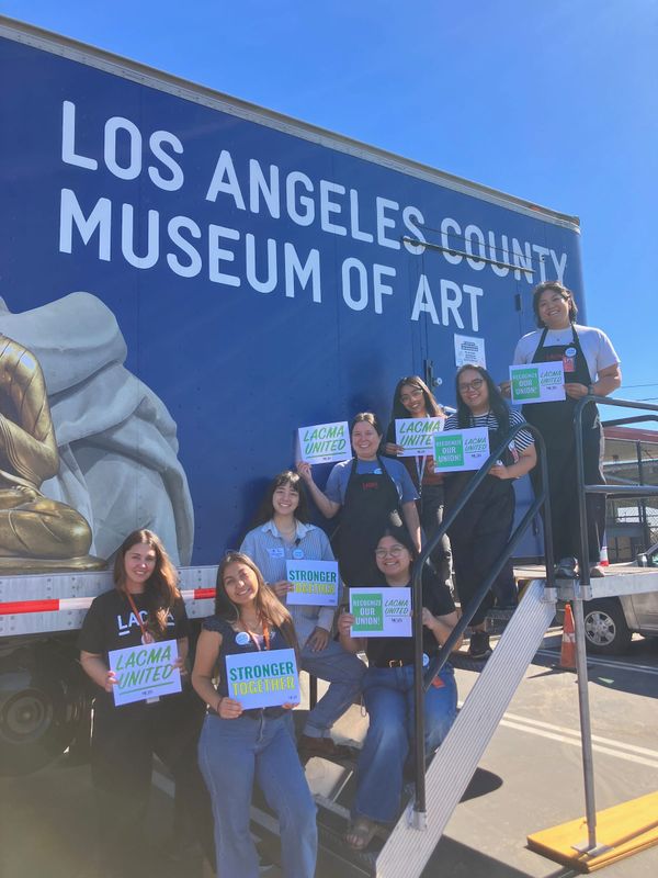 LACMA Workers Move to Unionize