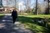 Karen Osborne, a mother whose children have been taken away from her over the years by state social workers, at Hauge
