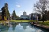 View of the West side of the State Capitol in Salem.