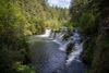 Butte Falls, with community forest on either side of Big Butte Creek, a tributary of the Rogue River.