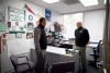 Peter Weber, executive director of the Oregon School Activities Association (left), and assistant director Brad Garrett say