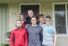 All in the family: In addition to raising their biological kids, parents Tom and Jaimie Floch of Aberdeen have fostered 11