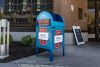 In this file photo, an early voting drop box was available to voters outside Boise City Hall on May 5, 2021.