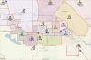 Idaho’s redistricting commission approved new legislative and congressional boundaries in 2021. This section of the
