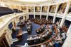 The House in session at the Idaho Capitol on April 6, 2021.