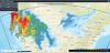This image shows where smoke from Western wildfires was going around the time Dr. Kristen Knox of Kirkland flew to Wisconsin