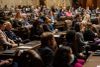 Washington state legislators listen to Gov. Jay Inslee’s “State of the State” address at the Washington State Capitol on