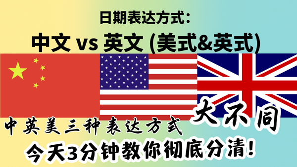中文、美式、英式日期表达