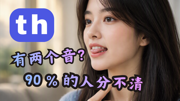 《th 两个音，一次收藏》