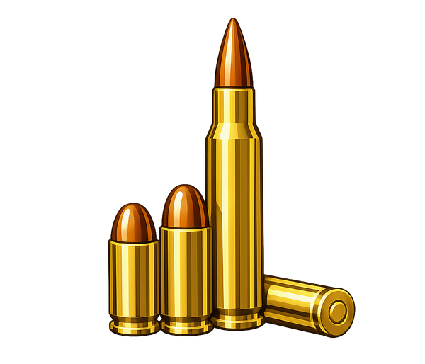 Stylized Ammo .380 ACP, 9MM and 5.56 NATO