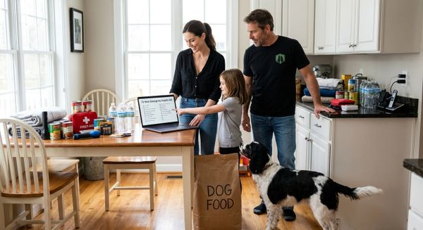 Americans Stand Ready — Kit Check for a Family of Three + One Dog