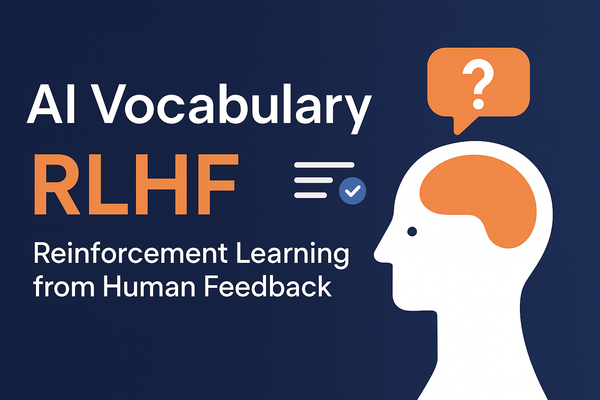 man thinking about the term RLHF