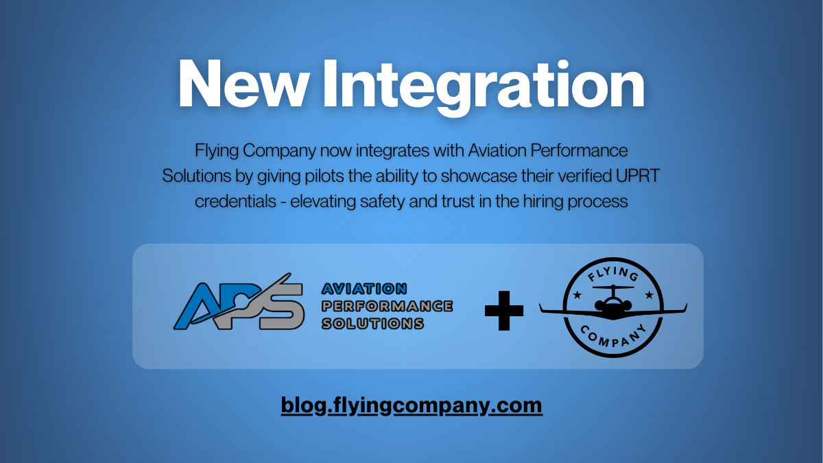 Making UPRT Visible: APS + Flying Company