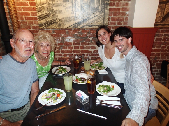 Dinner with our NYC exchange partners