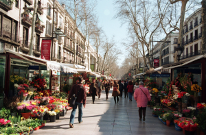 GuestToGuest, traveling, sharing economy, famous streets, la rambla