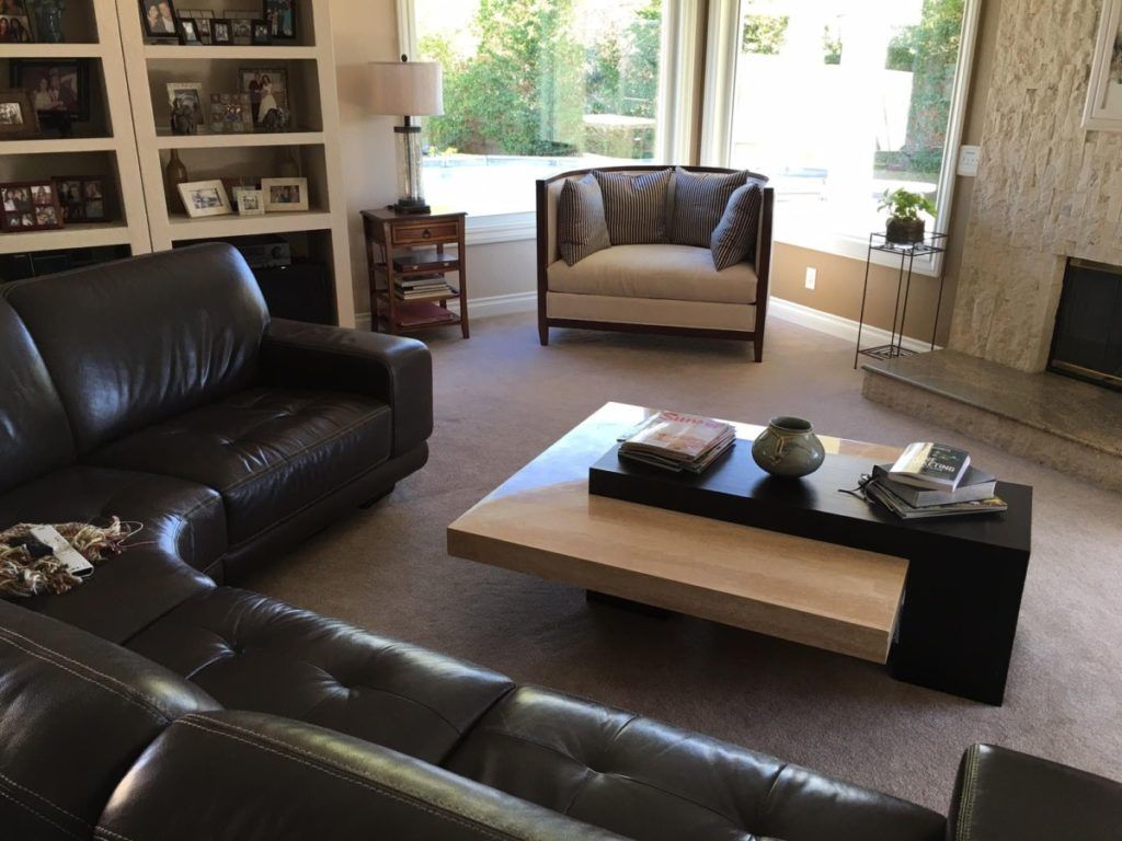 Allie & Cliff's living room