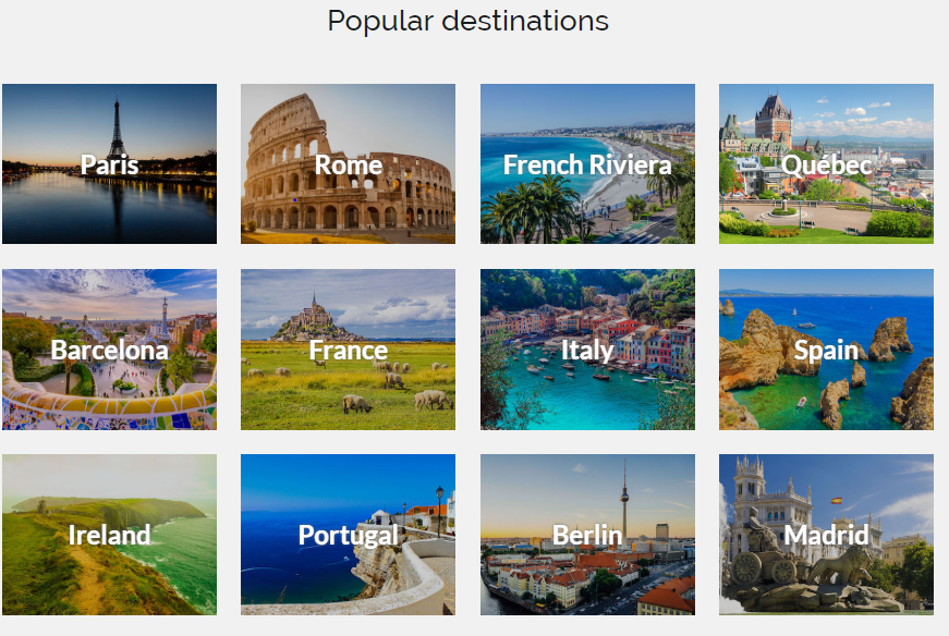homeexchange destinations