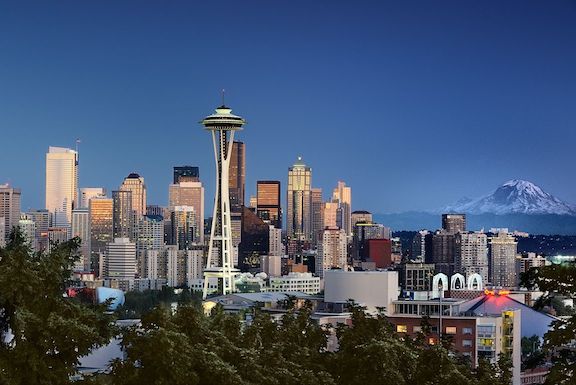 Kerry Park in Seattle Washington