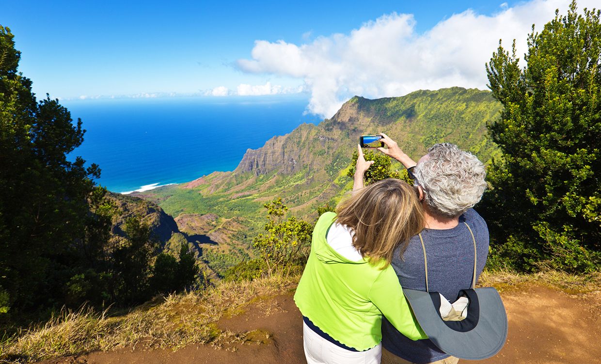 Kauai - Looking out to Napali Coast