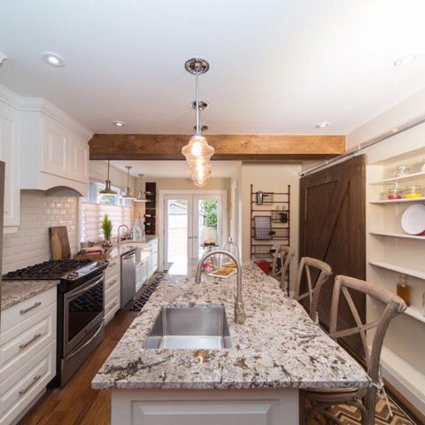 Christine, Thomas and Luca's kitchen- travel with home exchange