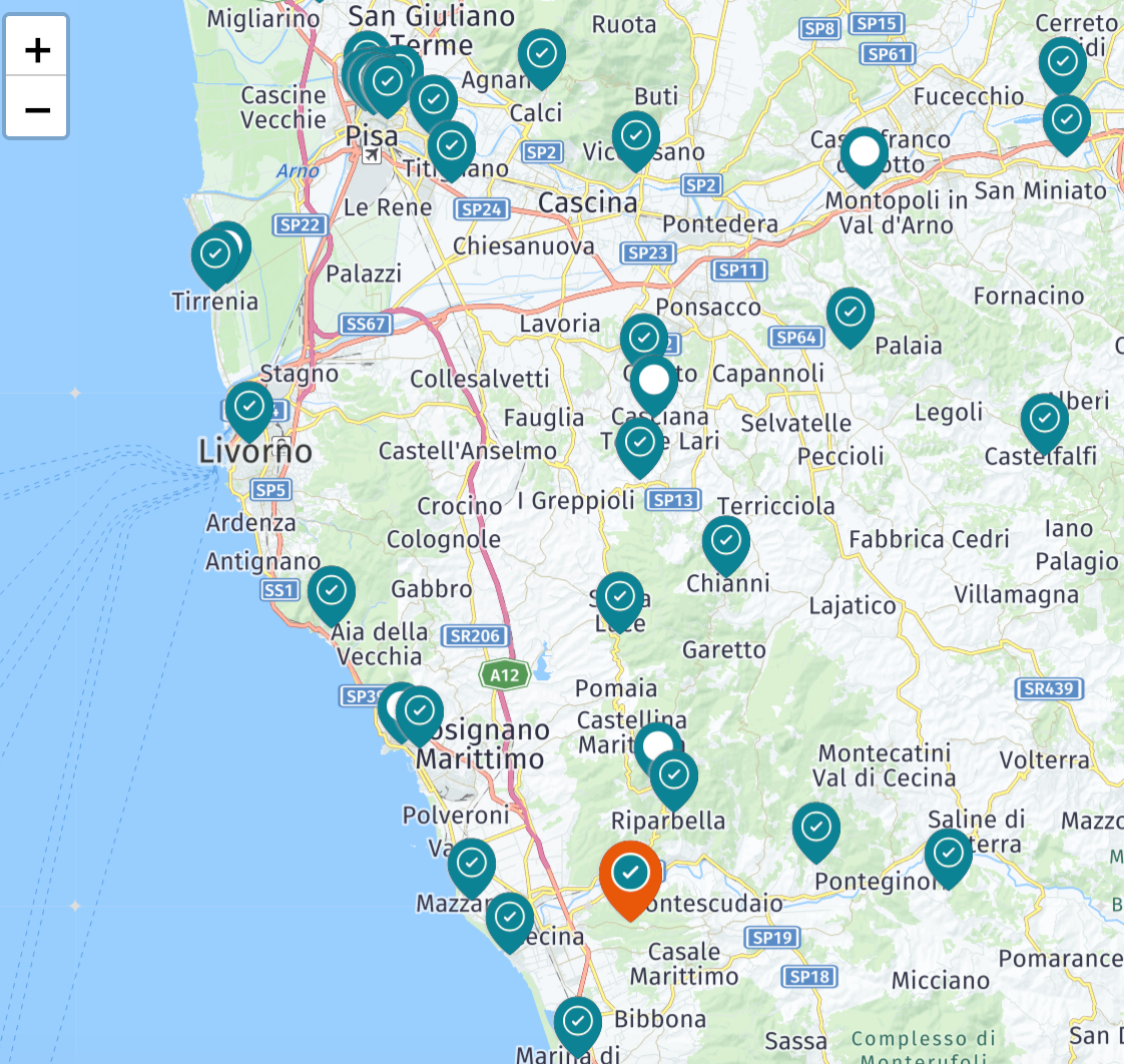 home exchange map search function website