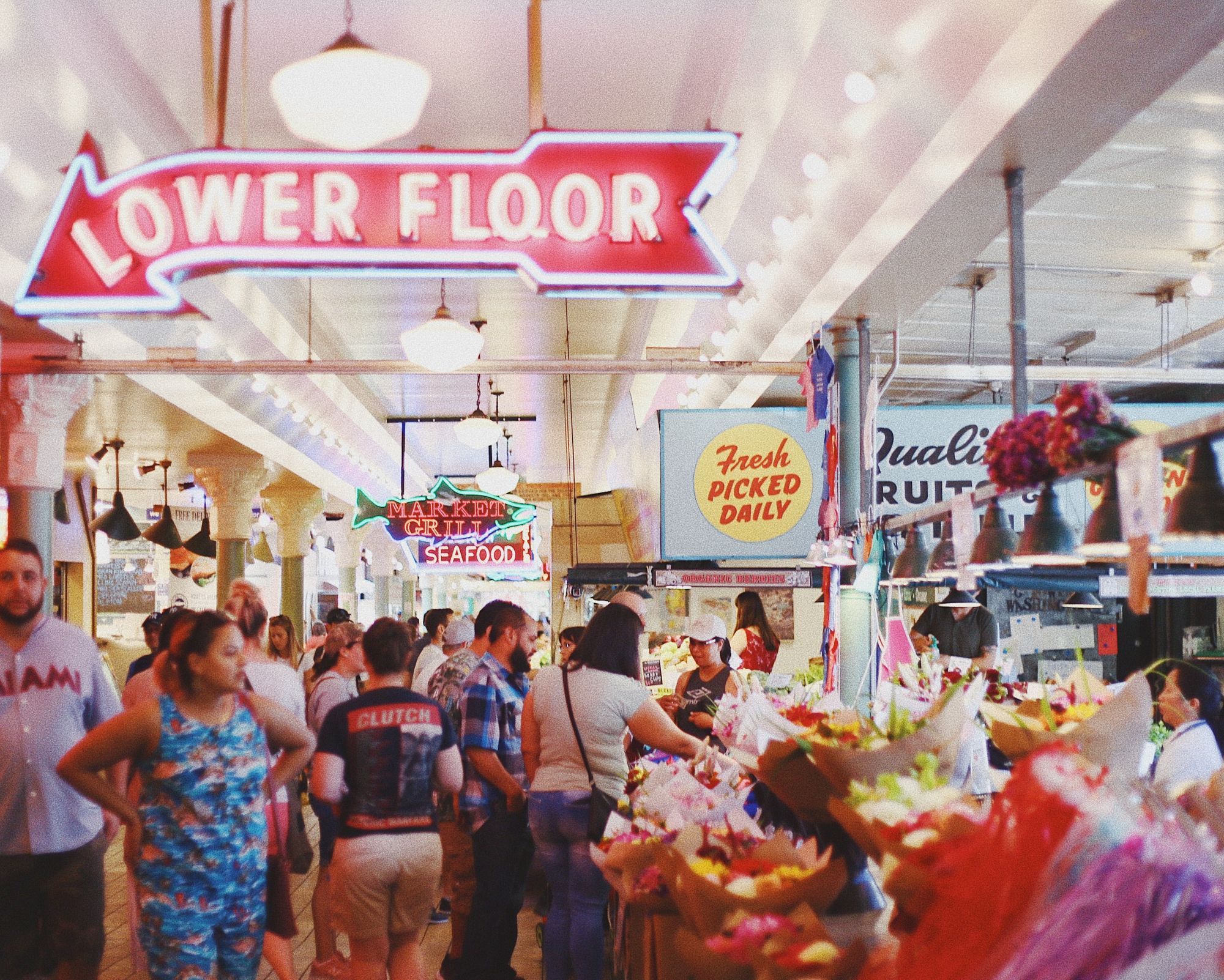 pike place market, seattle washington