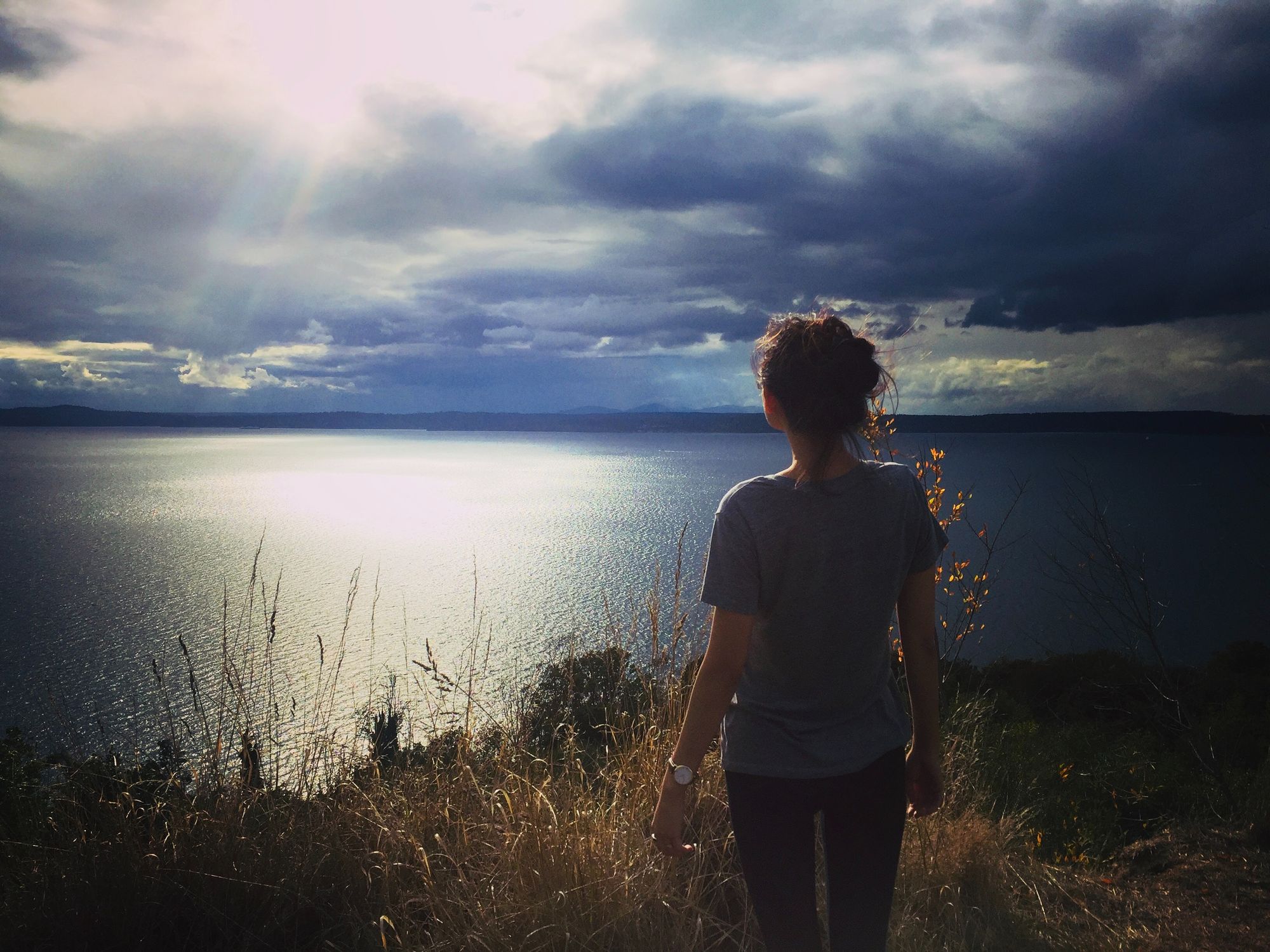 view from Discovery Park in Seattle, Washington