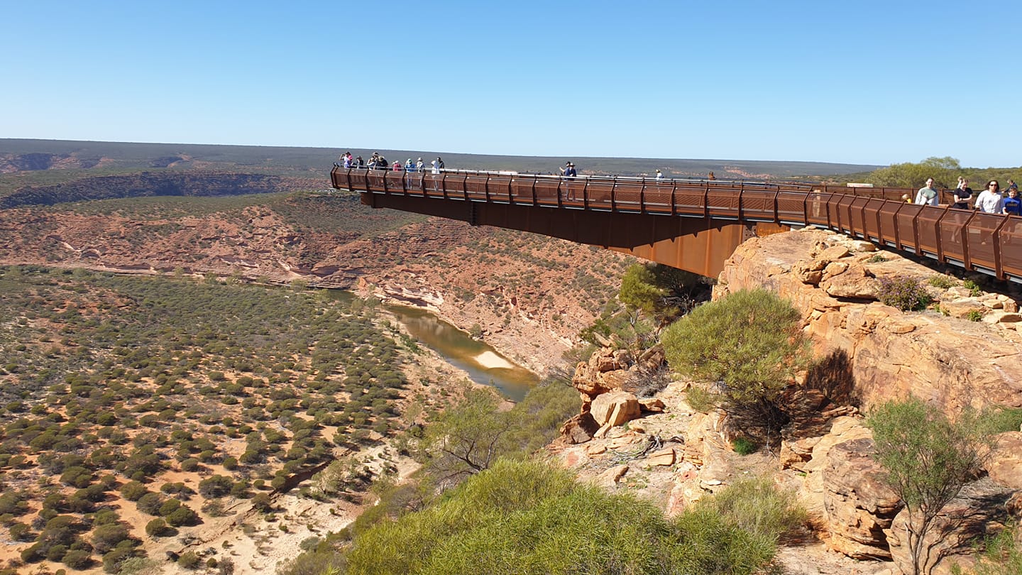 Skywalk at Kalbarri in Western Australia