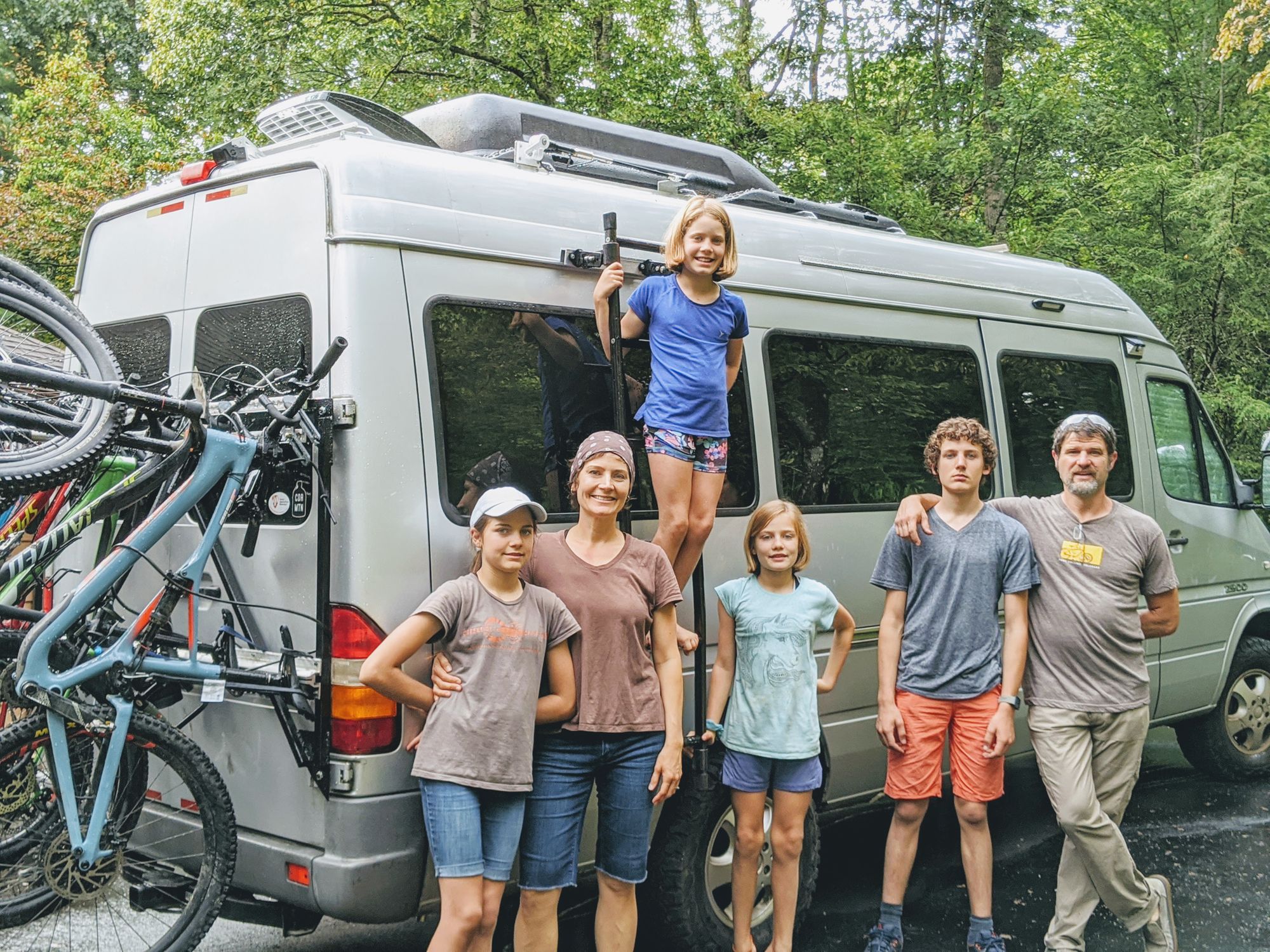 Road schooling travel with home exchange