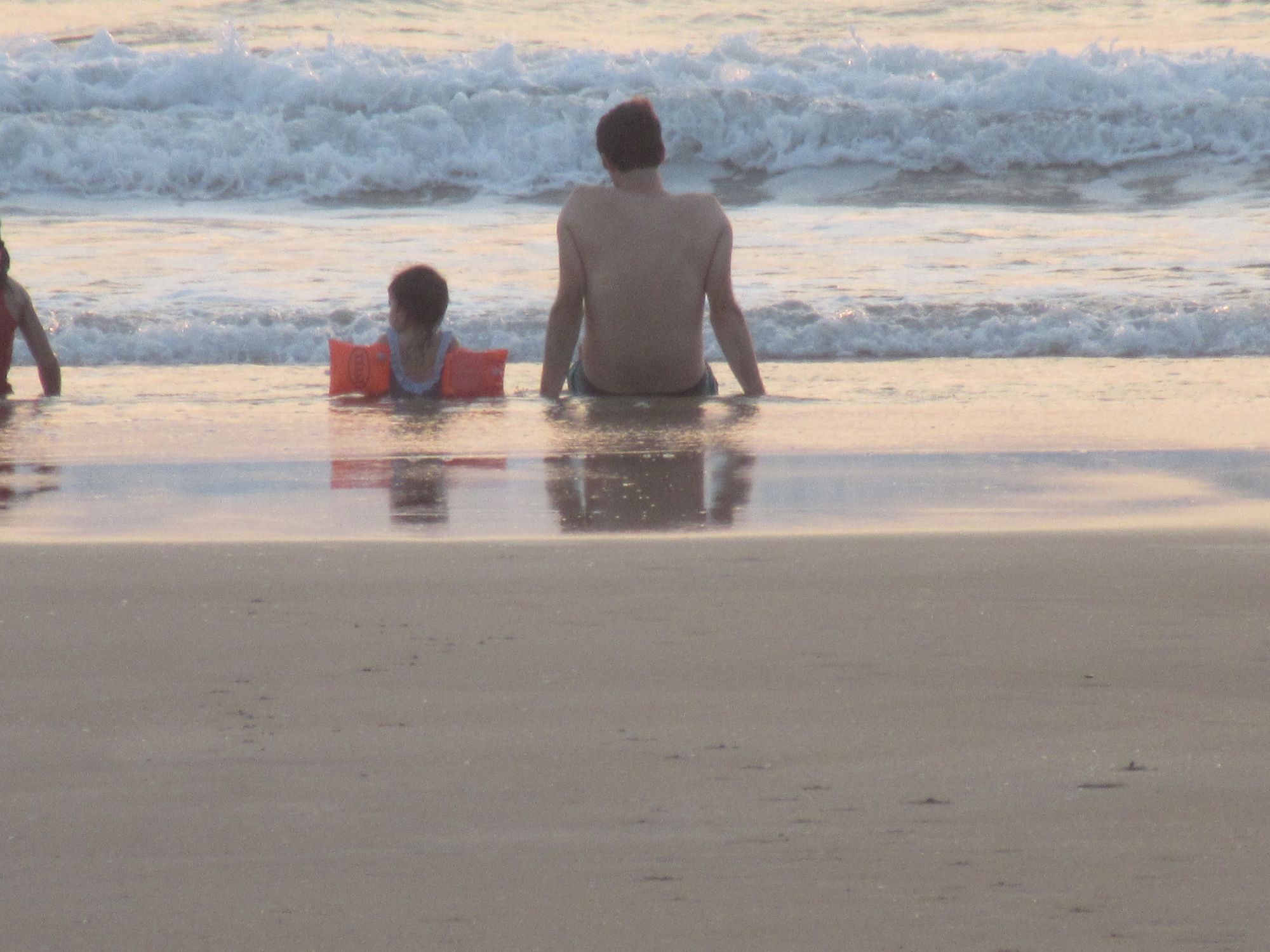 On the beach in Goa, India