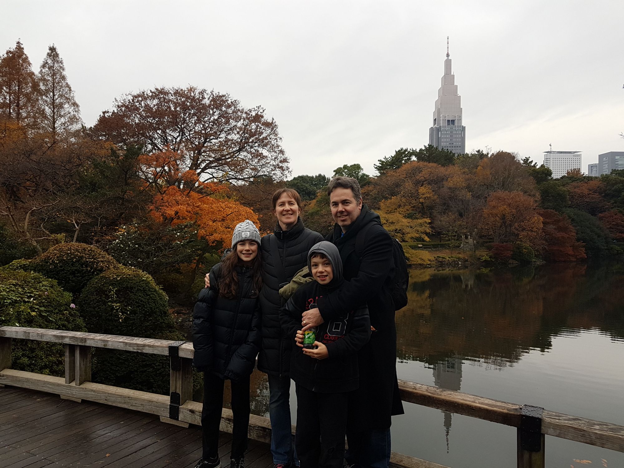 Japan home swap with family