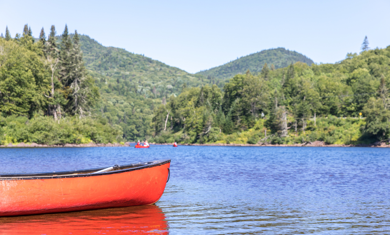 Parc national de la Jacques-Cartier national park near quebec city
