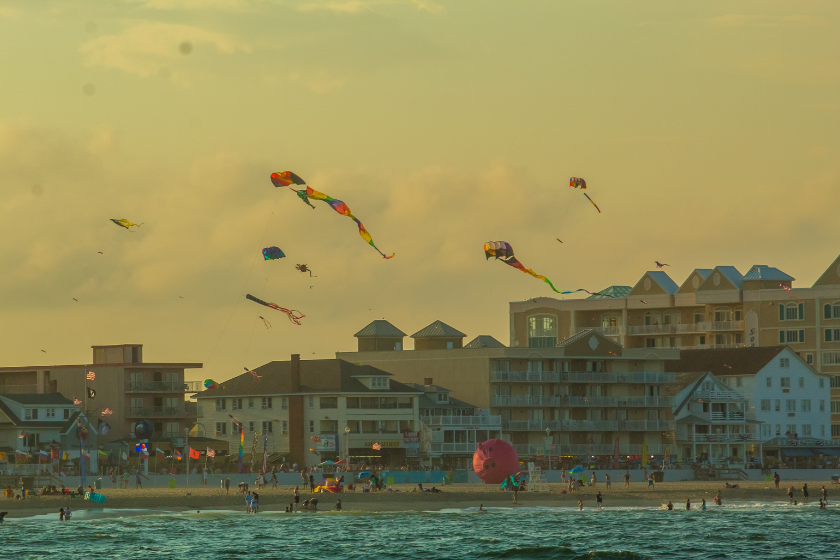 Ocean City: cheap places to visit in august. Photo by Jeff Mclain