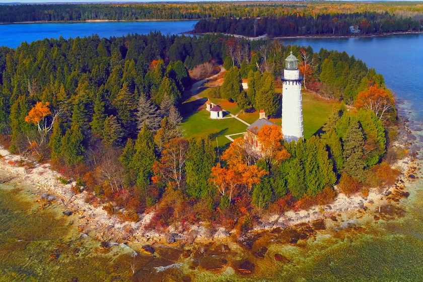 Door County as the best place to visit in October in the USA