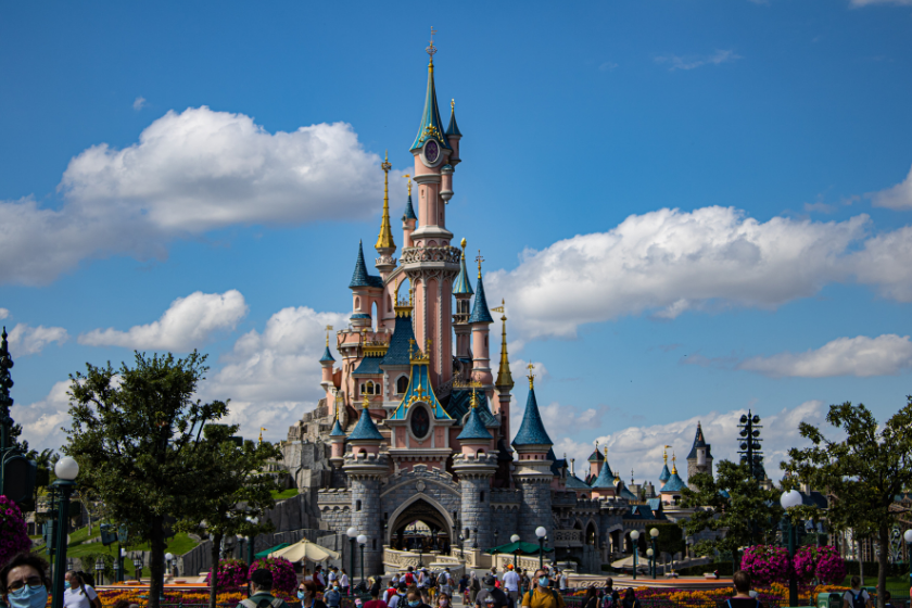 Disneyland Paris as one of the most visited tourist attractions in the world