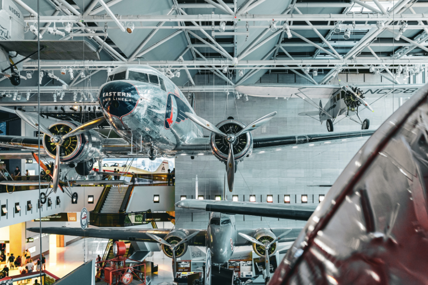 Most visited tourist attraction in the world: Air space museum